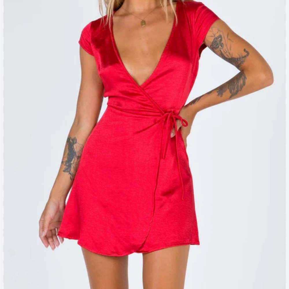 Bin 4C Emily Mini Dress Red size EU 36 US 4